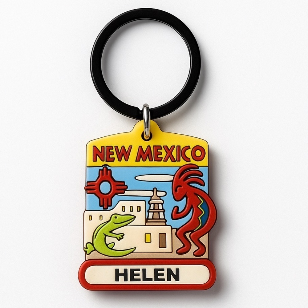 New Mexico Helen Keychain